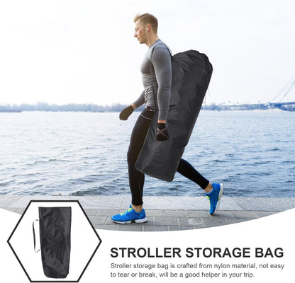 Extra Large Stroller Travel Bag for Airplane Travel Accessories Umbrella Stroller Check Bag with Shoulder Strap Foldable Storage