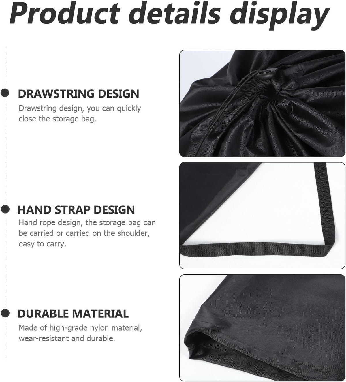 Extra Large Stroller Travel Bag for Airplane Travel Accessories Umbrella Stroller Check Bag with Shoulder Strap Foldable Storage