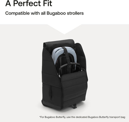 Comfort Transport Bag – Wheeled Travel Stroller Bag with Shoulder Straps & Carry Handles – Water-Repellent Protective Padding – Self-Standing Foldable Design with Wheel Storage Bag