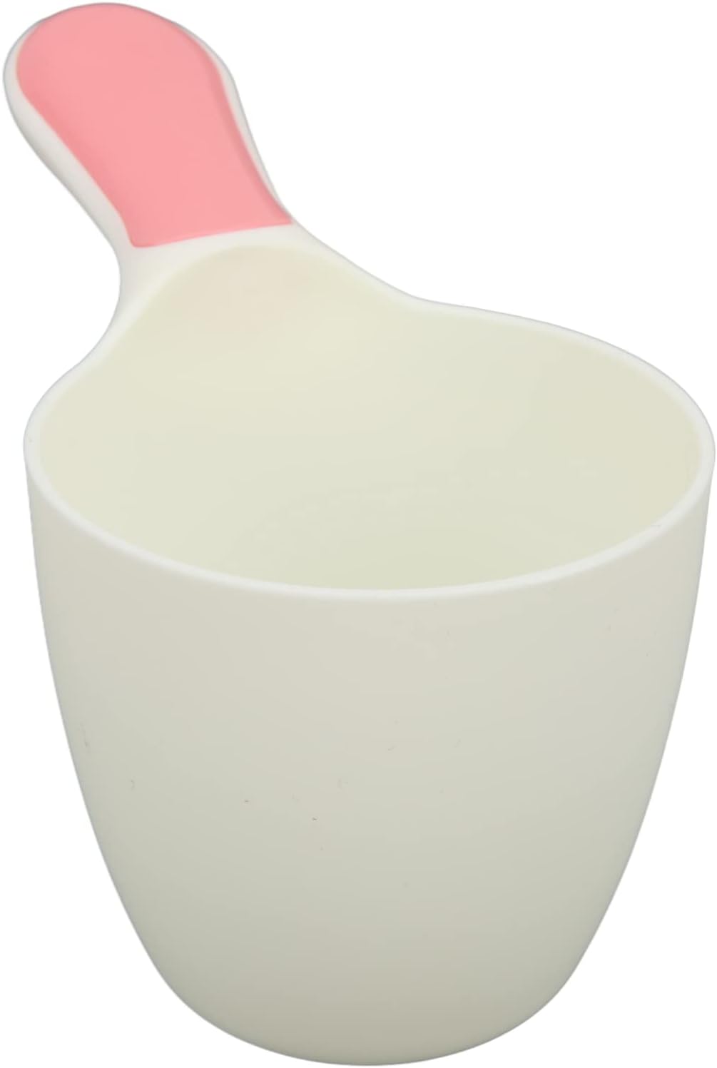 Bath Rinse Cup Safe Non Comfortable Handle Bright Color Bath Cup Professional Accessories for Use