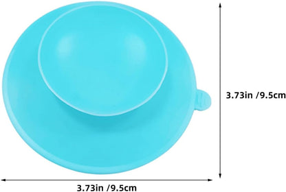 8PCS Double Sided Suction Cup - Silicone Sucker Set - Strong Suction for Children Tableware - Anti-Slip Pads for Trays, Plates, and Dining Bowls