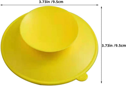 8PCS Double Sided Suction Cup - Silicone Sucker Set - Strong Suction for Children Tableware - Anti-Slip Pads for Trays, Plates, and Dining Bowls