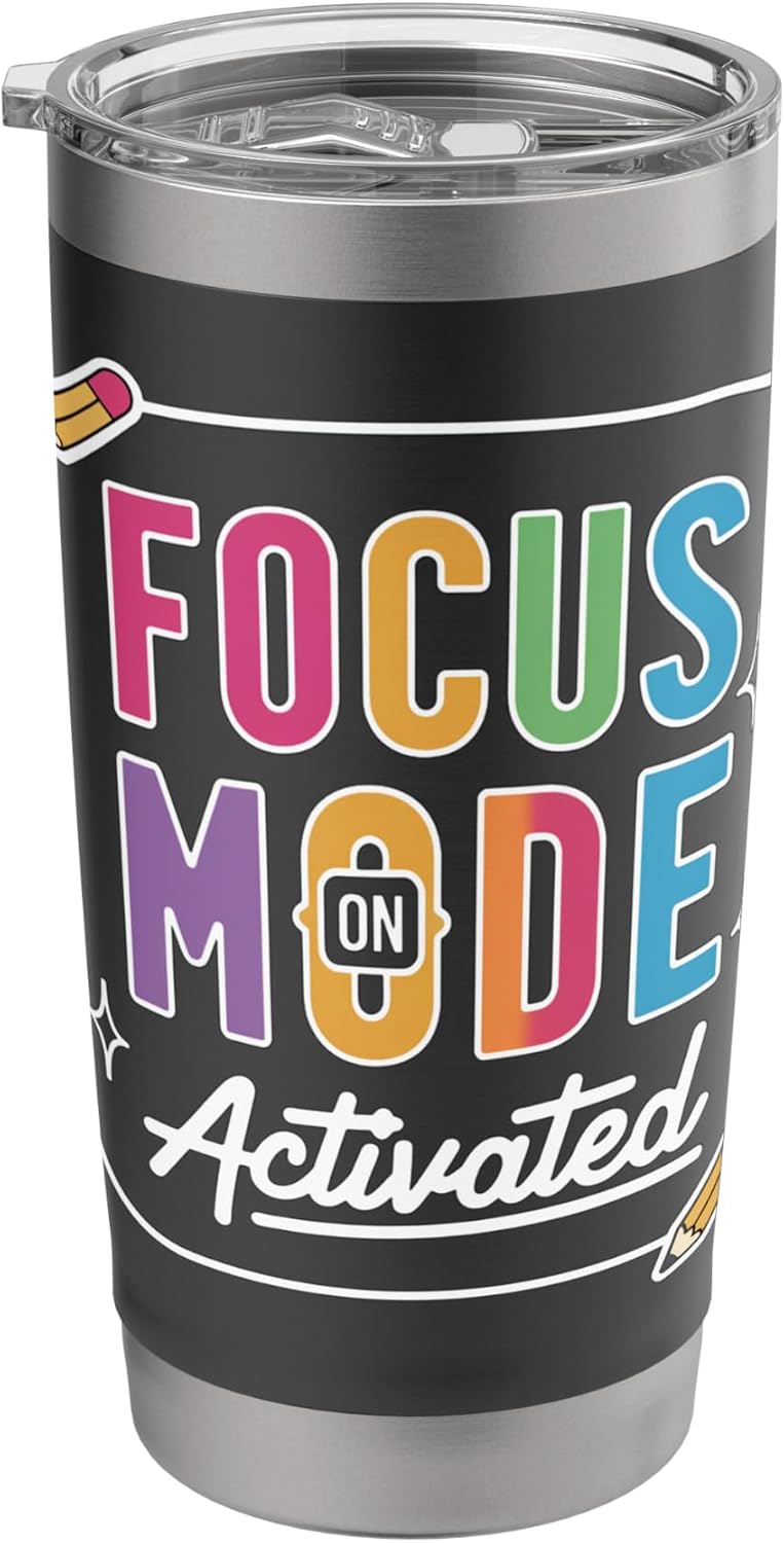 Activated Focus Mode Graphic Stainless Steel Insulated Tumbler