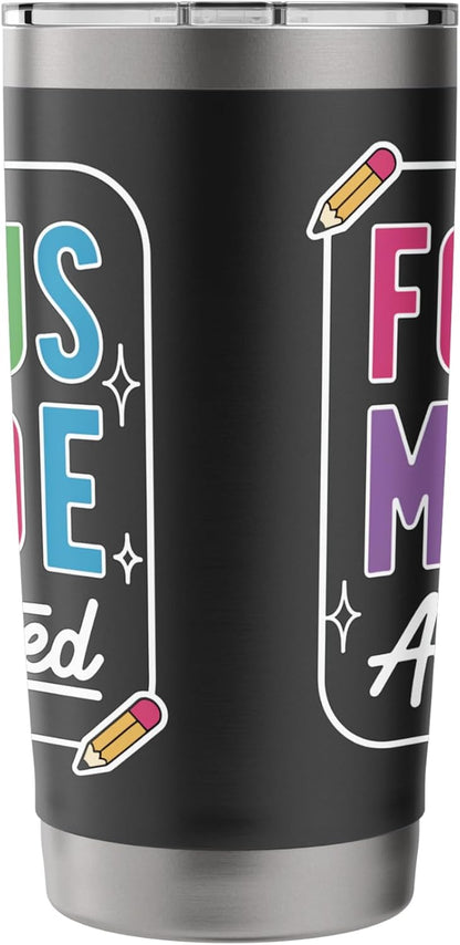Activated Focus Mode Graphic Stainless Steel Insulated Tumbler