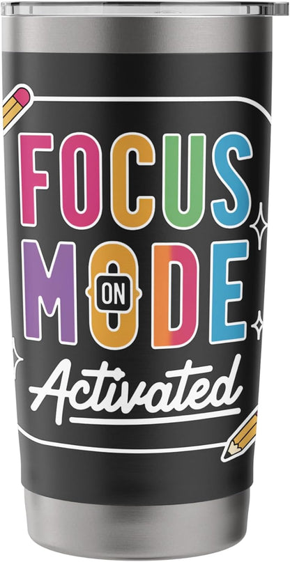 Activated Focus Mode Graphic Stainless Steel Insulated Tumbler