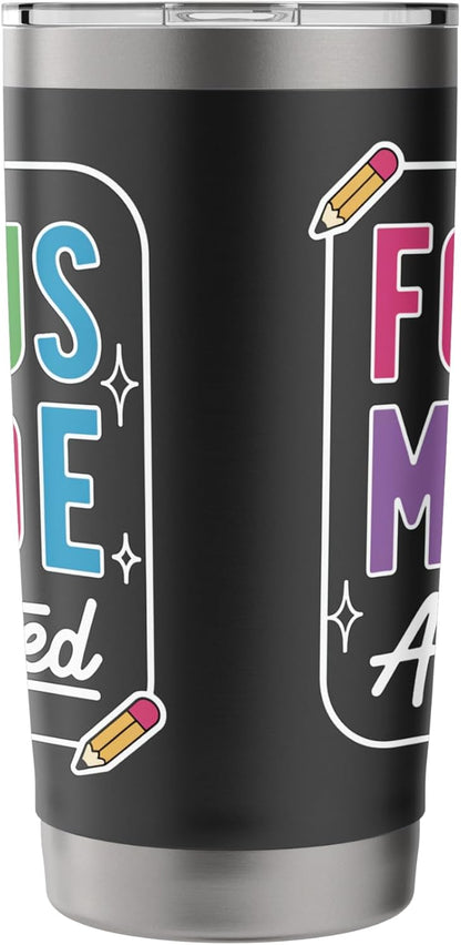 Activated Focus Mode Graphic Stainless Steel Insulated Tumbler