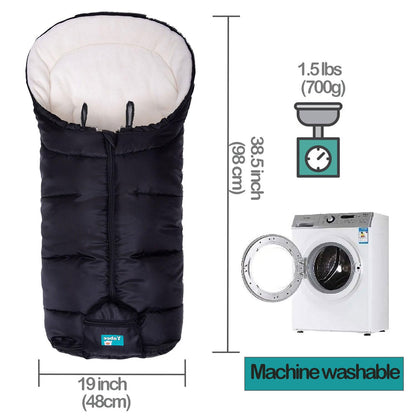 Toddler Warm Stroller Bunting Bag, Winter Waterproof Windproof Stroller Blanket, Protact Baby from Cold Weather Footmuff for Stroller