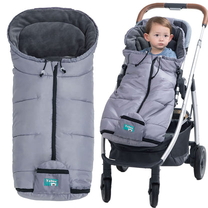 Toddler Warm Stroller Bunting Bag, Winter Waterproof Windproof Stroller Blanket, Protact Baby from Cold Weather Footmuff for Stroller