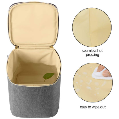 Travel Insulated Breastmilk Cooler Bag for Working Moms, Black