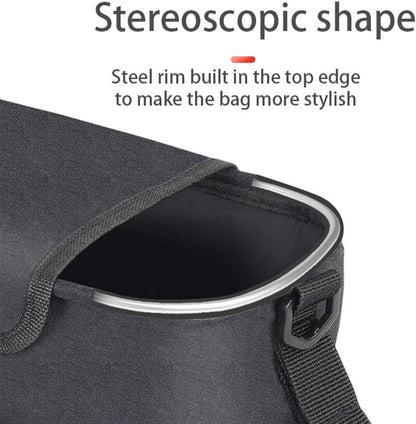 Stroller Bag with Detachable Shoulder Strap Cup Holder Diaper Feeding Bottle Phone Toys Storage Accessory
