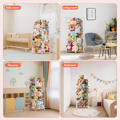 Extra Large Metal Stuffed Animals Storage Tower