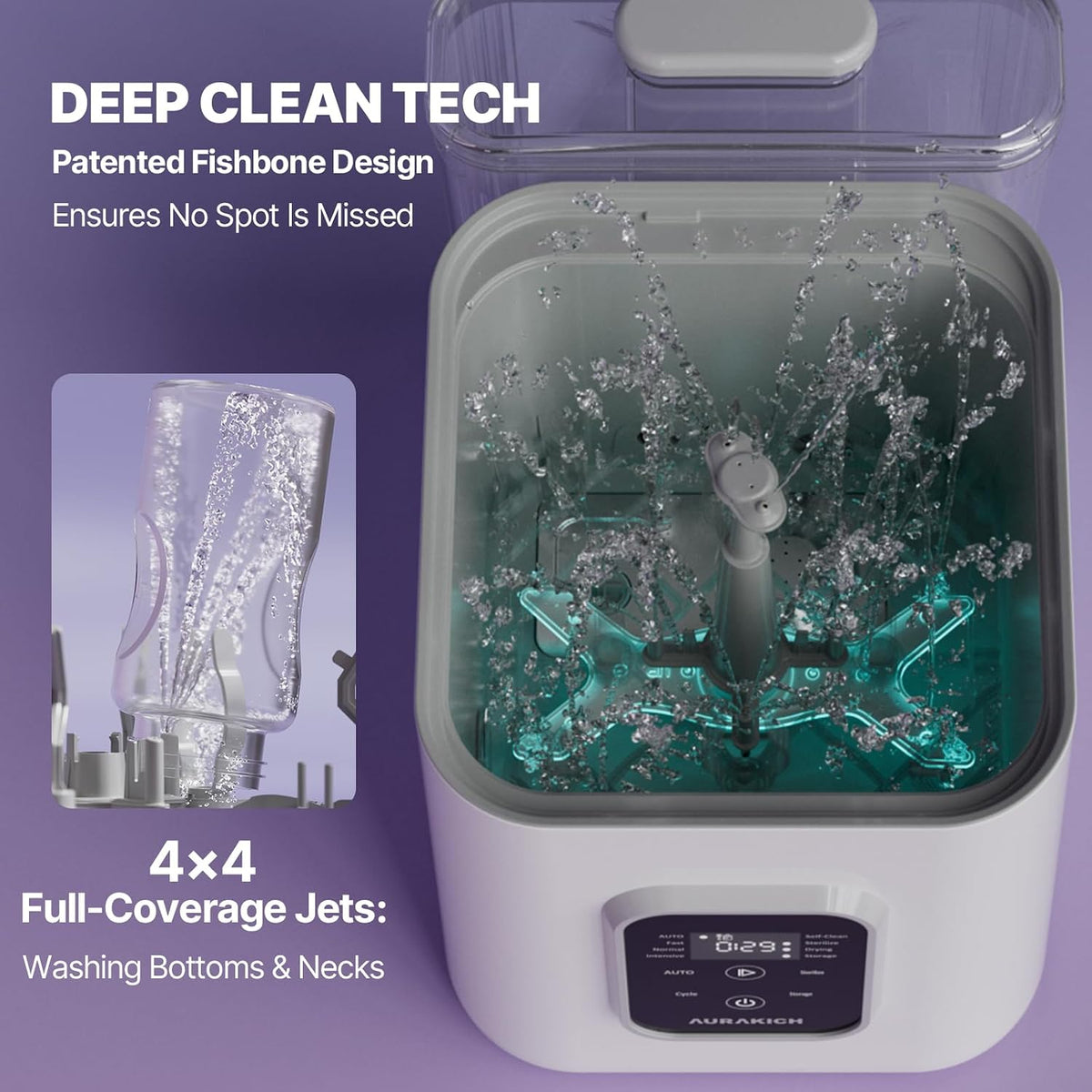Baby Bottle Washer, Sterilizer & Dryer