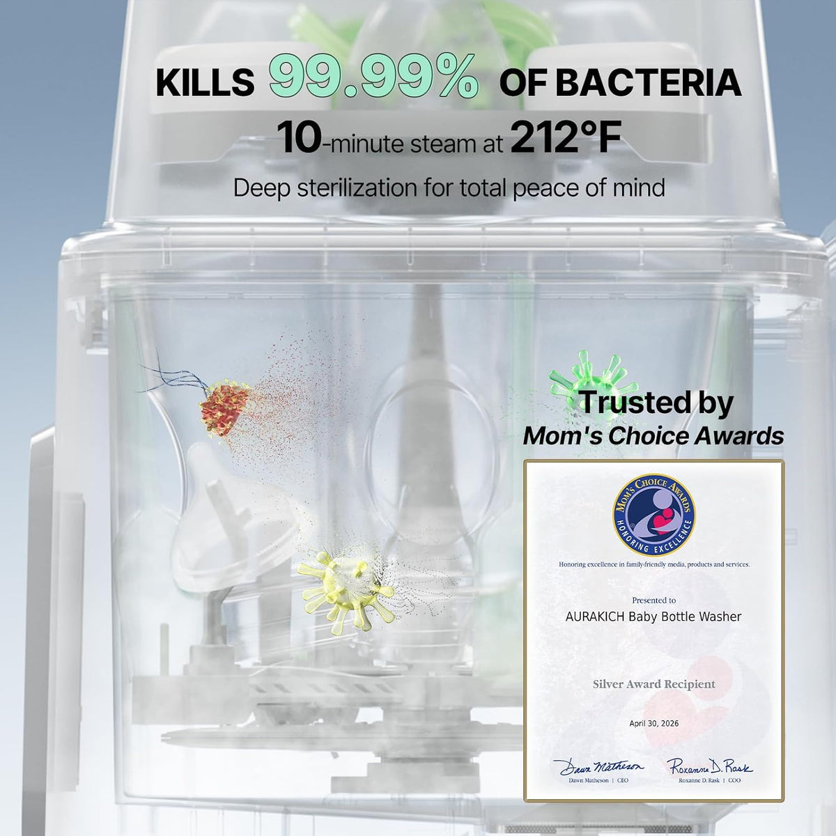 Baby Bottle Washer, Sterilizer & Dryer