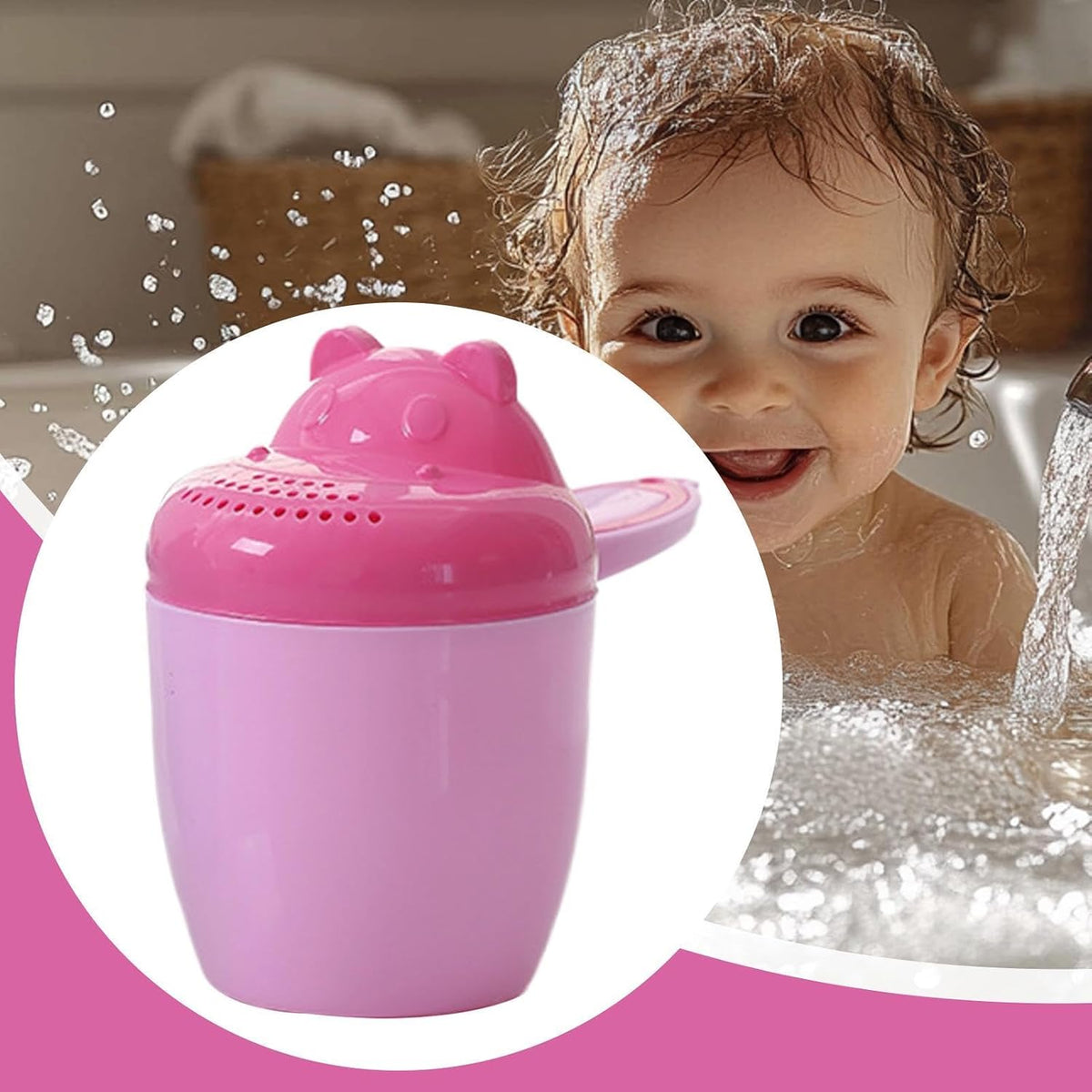 Bath Rinser Shower Cup Rinser