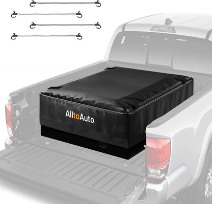 38 Cubic Feet Truck Bed Cargo Bag, Waterproof with Heavy Duty PVC