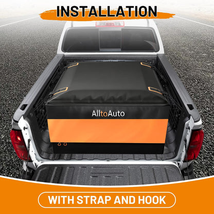 38 Cubic Feet Truck Bed Cargo Bag, Waterproof with Heavy Duty PVC