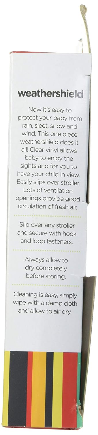 Single Jogging Stroller Weathershield