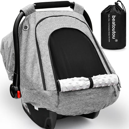 Waterproof Baby Car Seat Cover,Infant Car Seat Canopy for Boys and Girls