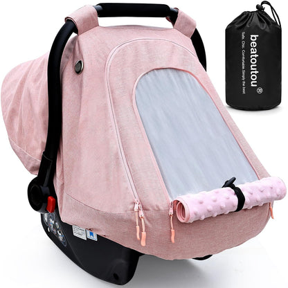 Waterproof Baby Car Seat Cover,Infant Car Seat Canopy for Boys and Girls