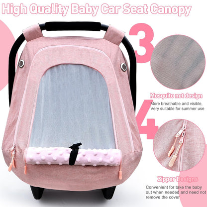 Waterproof Baby Car Seat Cover,Infant Car Seat Canopy for Boys and Girls