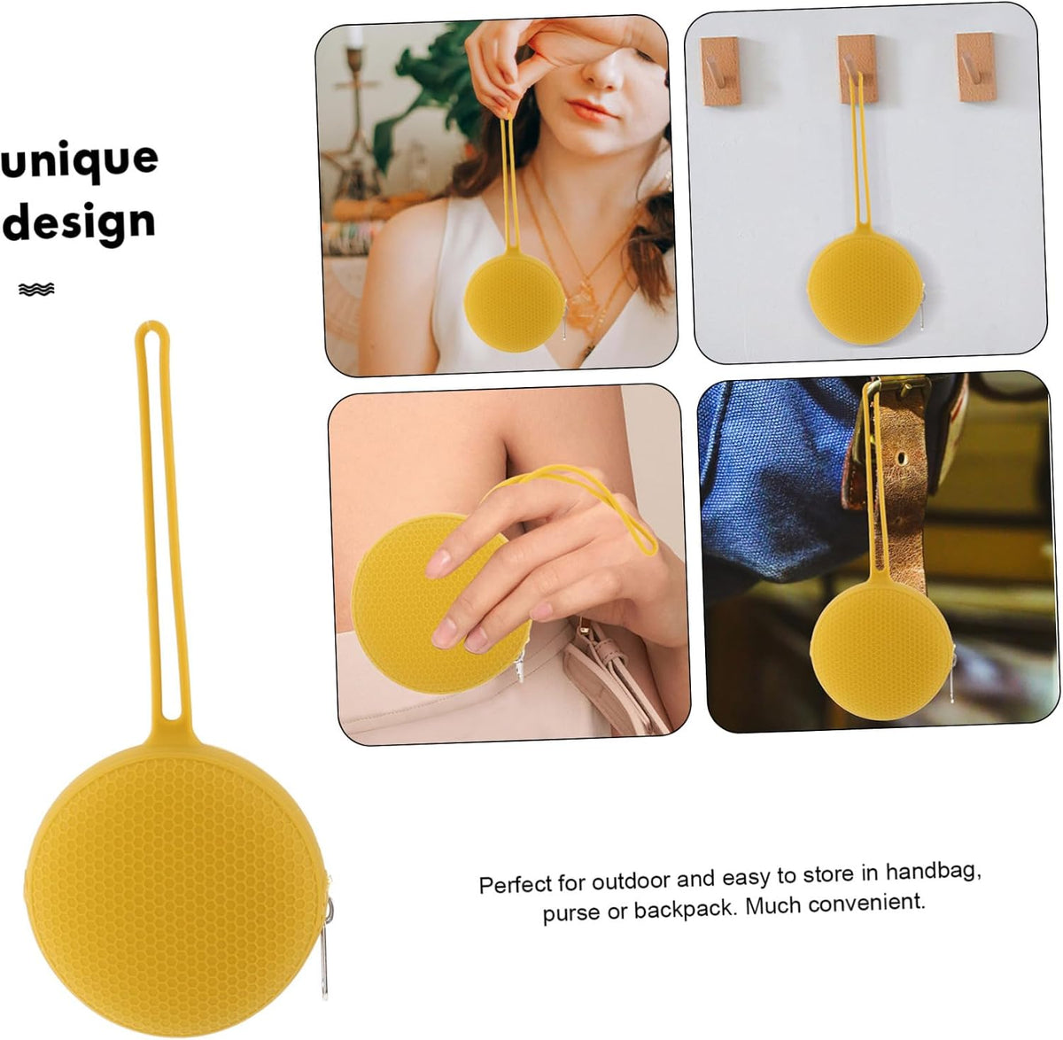 Bag Silicone Holder Travel Essential for Women Compact Portable Keep Your