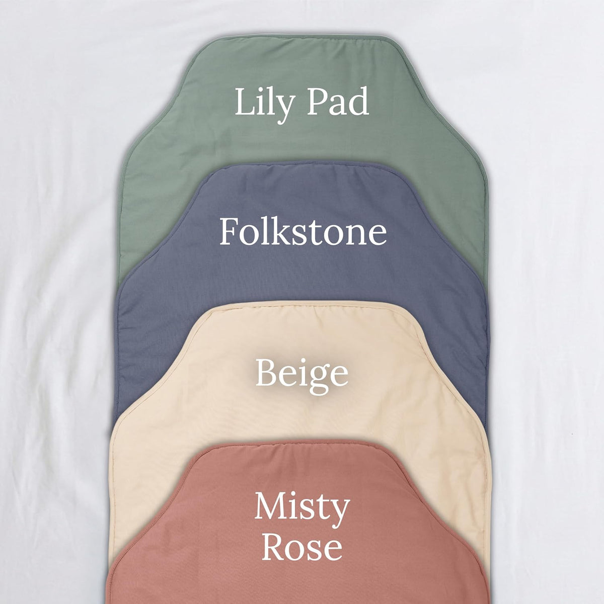 Portable Diaper Changing Pad - Rollable, Portable Changing Pad for Diaper Bag & Travel - Oeko-TEX Cotton Exterior - Foldable Baby Changing Mat - Machine Washable - Baby Essentials (Beige)