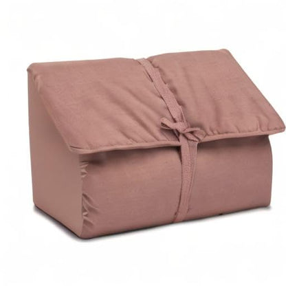Portable Diaper Changing Pad - Rollable, Portable Changing Pad for Diaper Bag & Travel - Oeko-TEX Cotton Exterior - Foldable Baby Changing Mat - Machine Washable - Baby Essentials (Beige)
