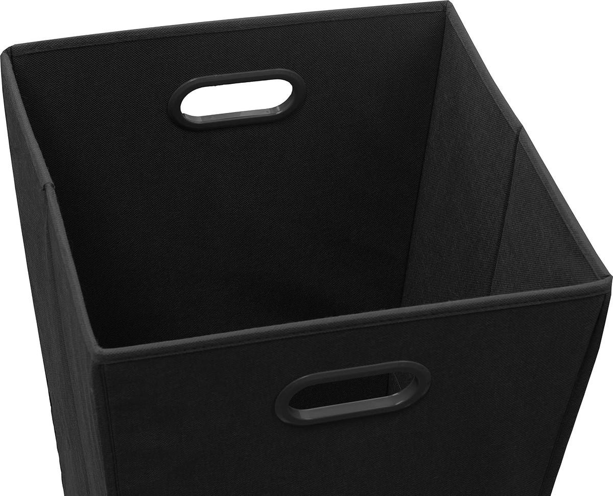 Foldable Closet Laundry Hamper Basket, Beige