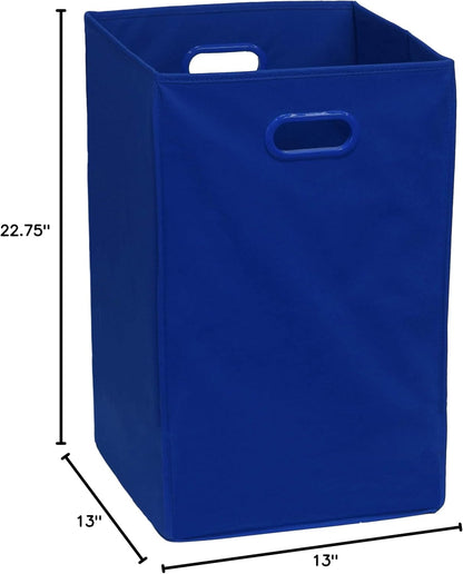 Foldable Closet Laundry Hamper Basket, Beige