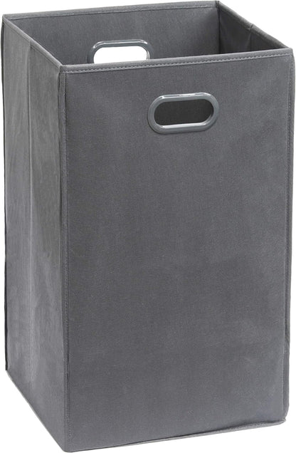 Foldable Closet Laundry Hamper Basket, Beige