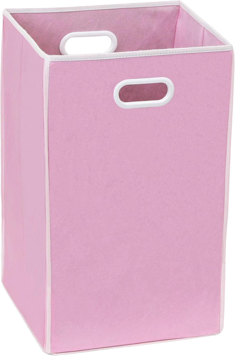 Foldable Closet Laundry Hamper Basket, Beige