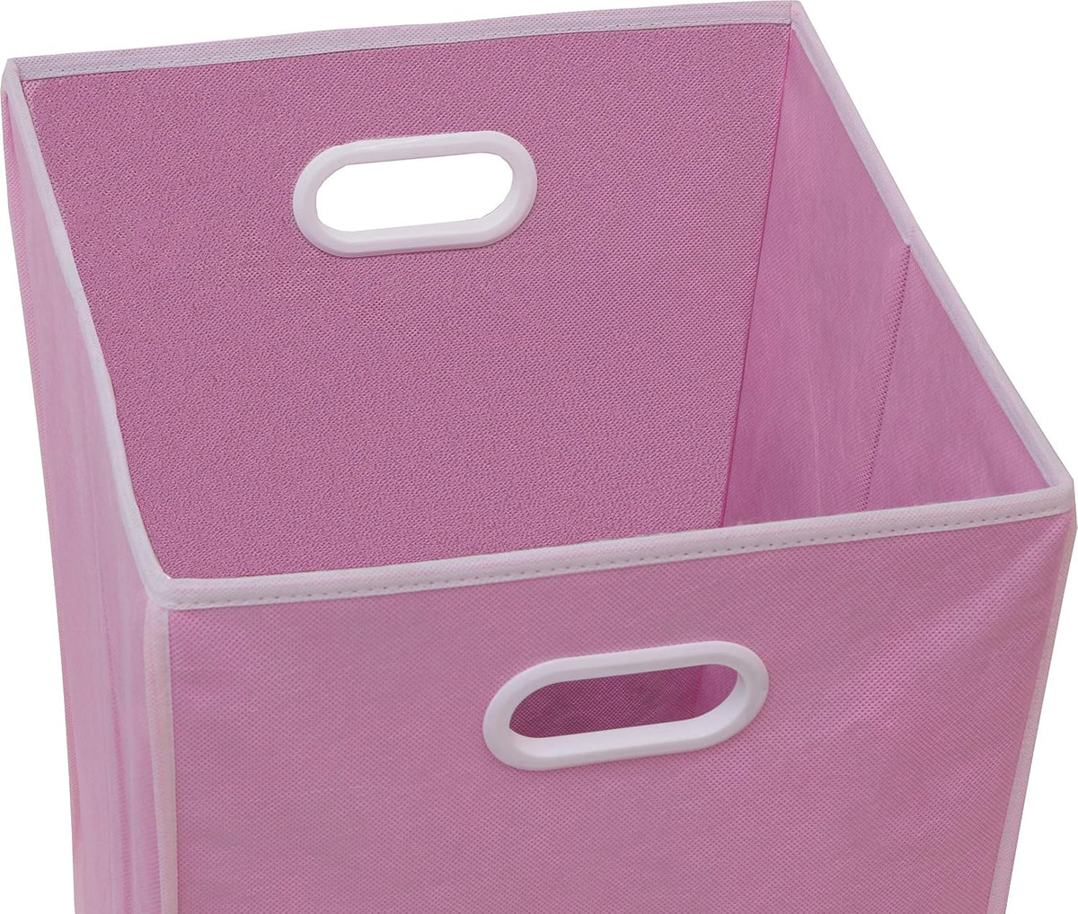 Foldable Closet Laundry Hamper Basket, Beige