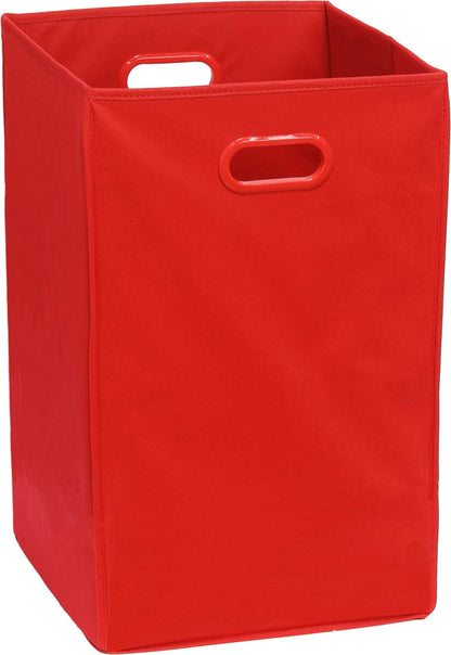 Foldable Closet Laundry Hamper Basket, Beige