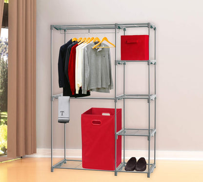 Foldable Closet Laundry Hamper Basket, Beige