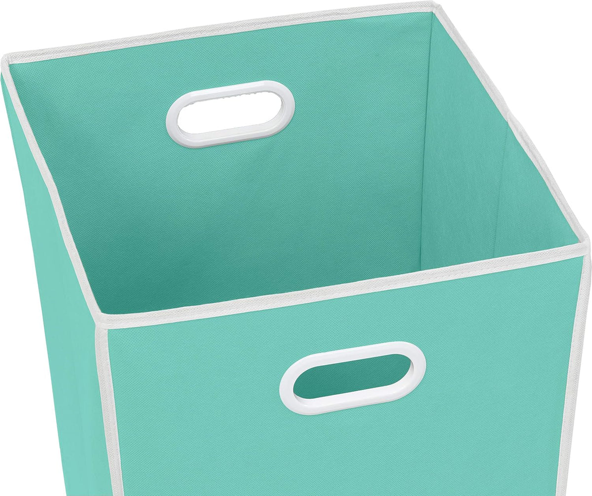 Foldable Closet Laundry Hamper Basket, Beige