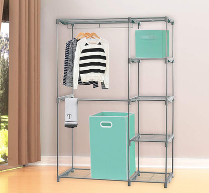 Foldable Closet Laundry Hamper Basket, Beige