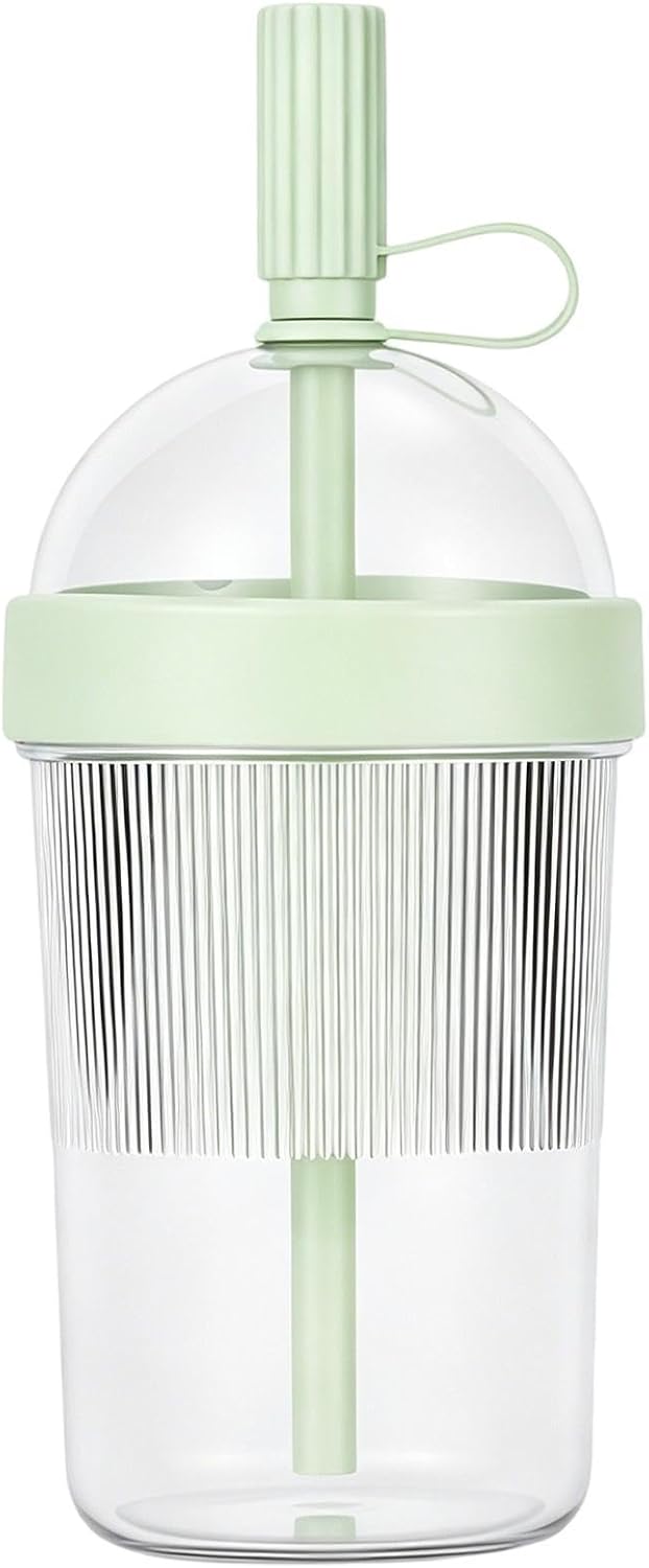 Iced Coffee Cups With Lids, 17oz Tea Mug With Lids And Straws, Reusable Tumbler,Coffee Cups