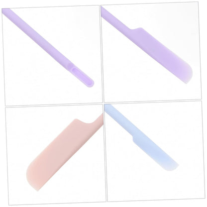9 Piece Silicone Makeup Spatula Set for Cream and Lotion Application