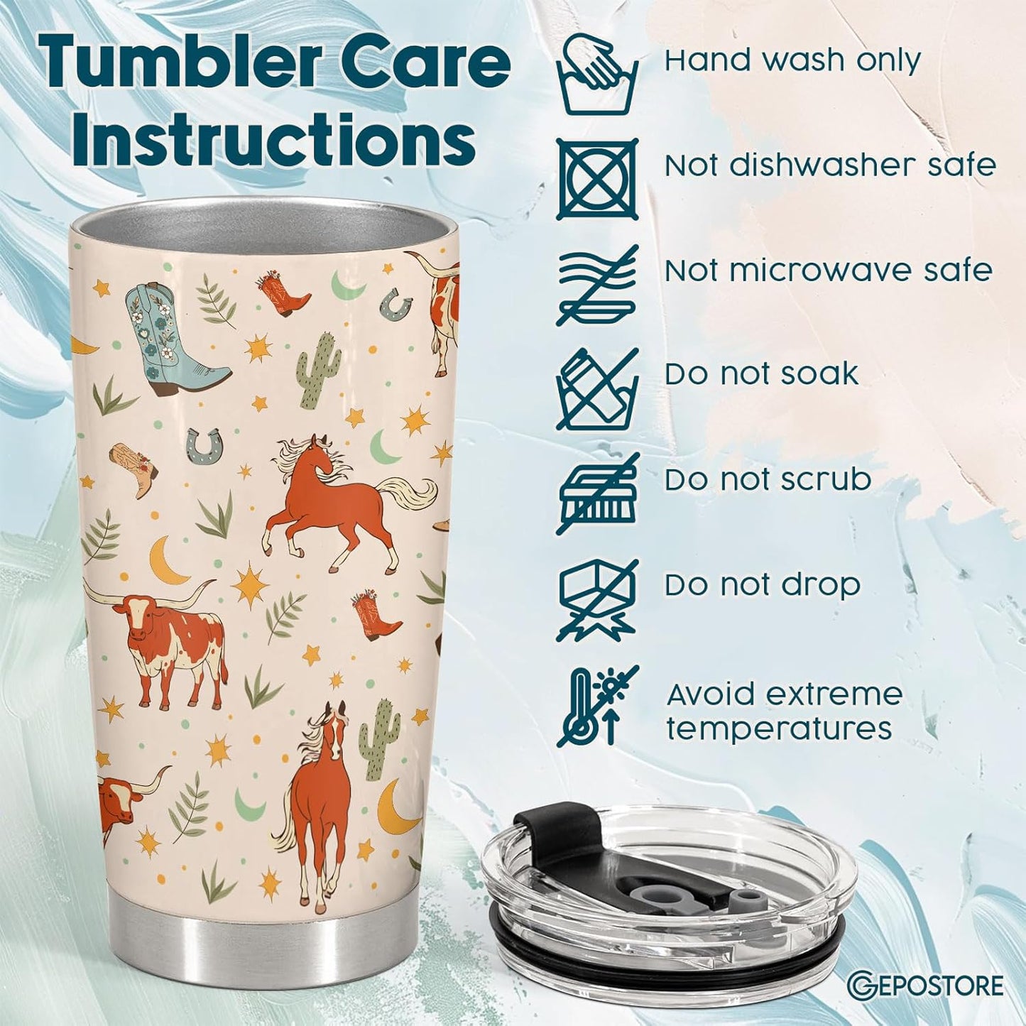 Funny Chicken Tumbler 20oz Insulated Stainless Steel Coffee Travel Mug Gift | 20oz double wall vacuum insulated tumbler keeps drinks hot cold. Funny work gift for women men office coworkers boss
