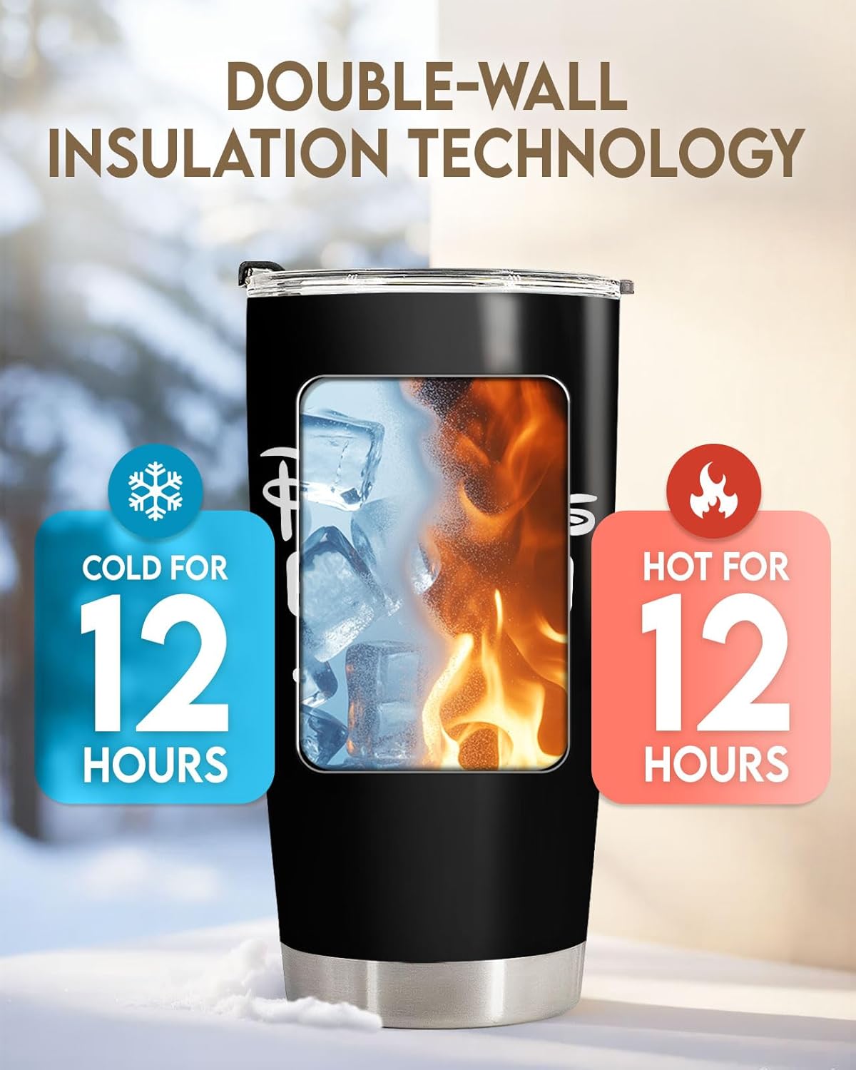 Funny Chicken Tumbler 20oz Insulated Stainless Steel Coffee Travel Mug Gift | 20oz double wall vacuum insulated tumbler keeps drinks hot cold. Funny work gift for women men office coworkers boss