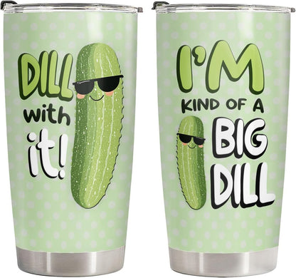 Funny Chicken Tumbler 20oz Insulated Stainless Steel Coffee Travel Mug Gift | 20oz double wall vacuum insulated tumbler keeps drinks hot cold. Funny work gift for women men office coworkers boss