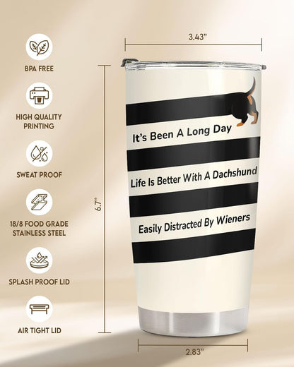 Funny Chicken Tumbler 20oz Insulated Stainless Steel Coffee Travel Mug Gift | 20oz double wall vacuum insulated tumbler keeps drinks hot cold. Funny work gift for women men office coworkers boss