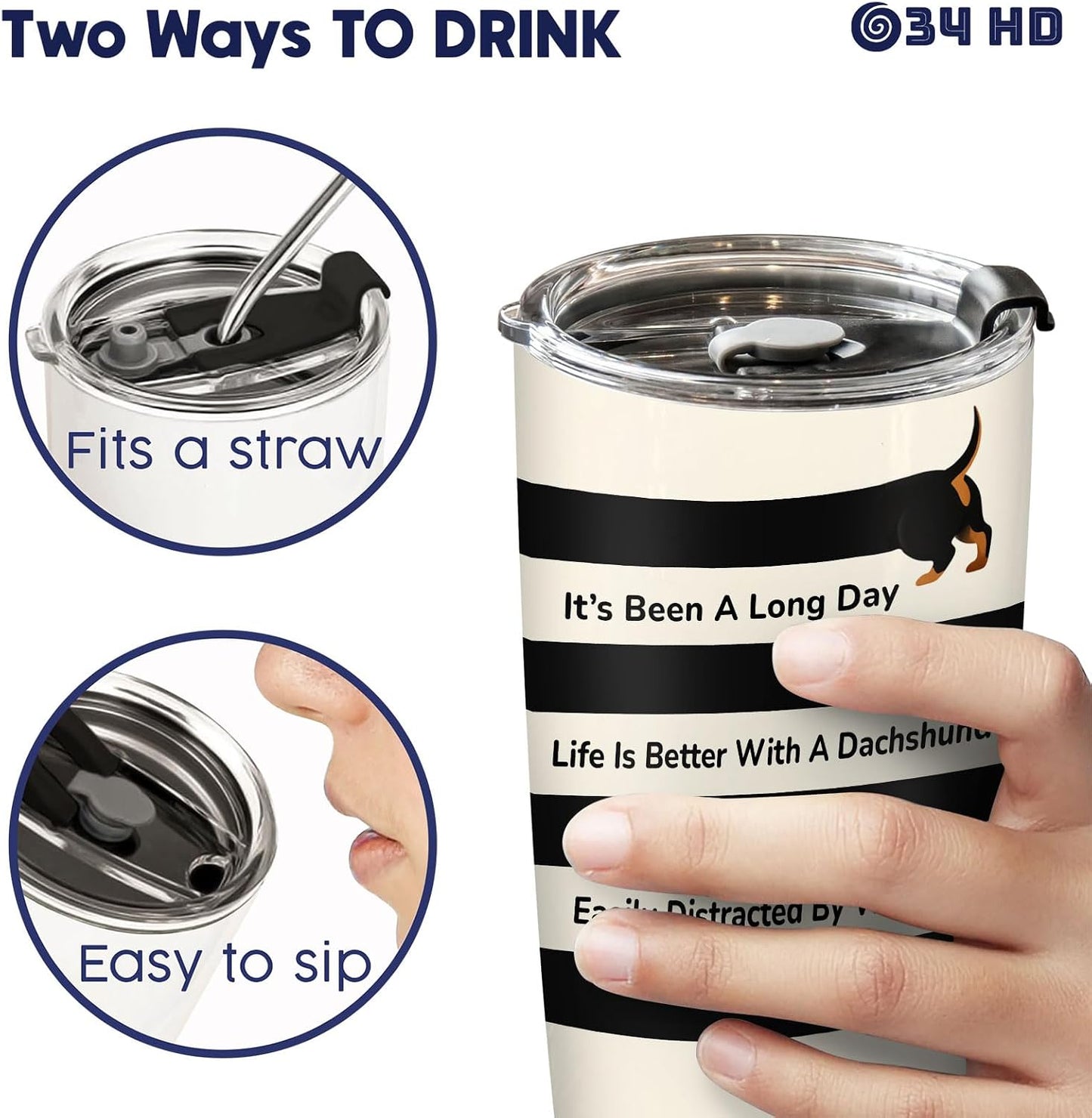 Funny Chicken Tumbler 20oz Insulated Stainless Steel Coffee Travel Mug Gift | 20oz double wall vacuum insulated tumbler keeps drinks hot cold. Funny work gift for women men office coworkers boss