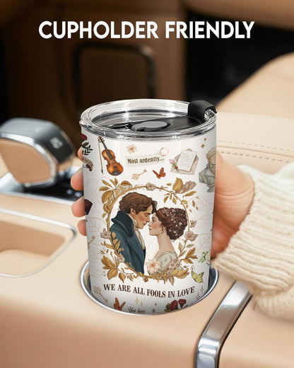 Funny Chicken Tumbler 20oz Insulated Stainless Steel Coffee Travel Mug Gift | 20oz double wall vacuum insulated tumbler keeps drinks hot cold. Funny work gift for women men office coworkers boss
