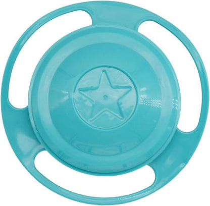Magic Gyro Bowl 360 Degree Rotate Spill-Proof Bowls with Lid Plastic Creative Dishes Practice Feeding Bowls