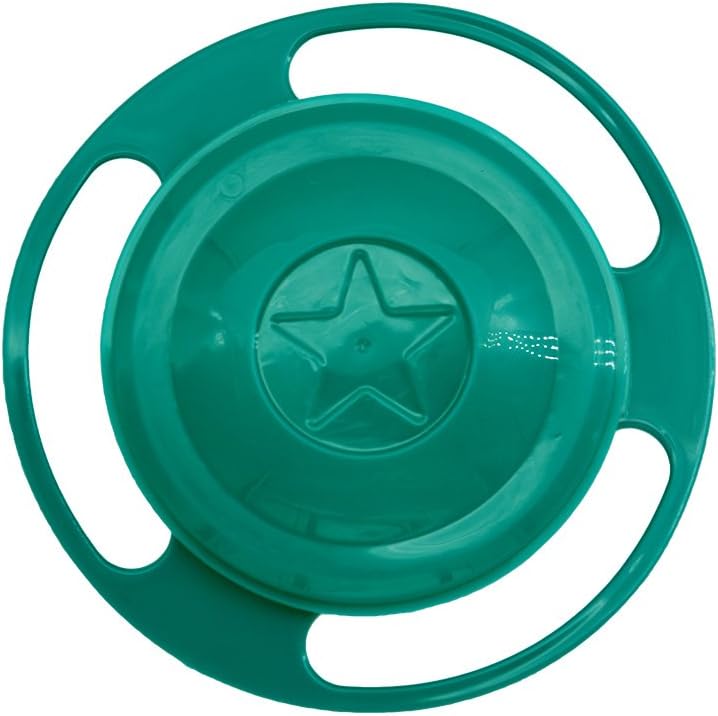 Magic Gyro Bowl 360 Degree Rotate Spill-Proof Bowls with Lid Plastic Creative Dishes Practice Feeding Bowls
