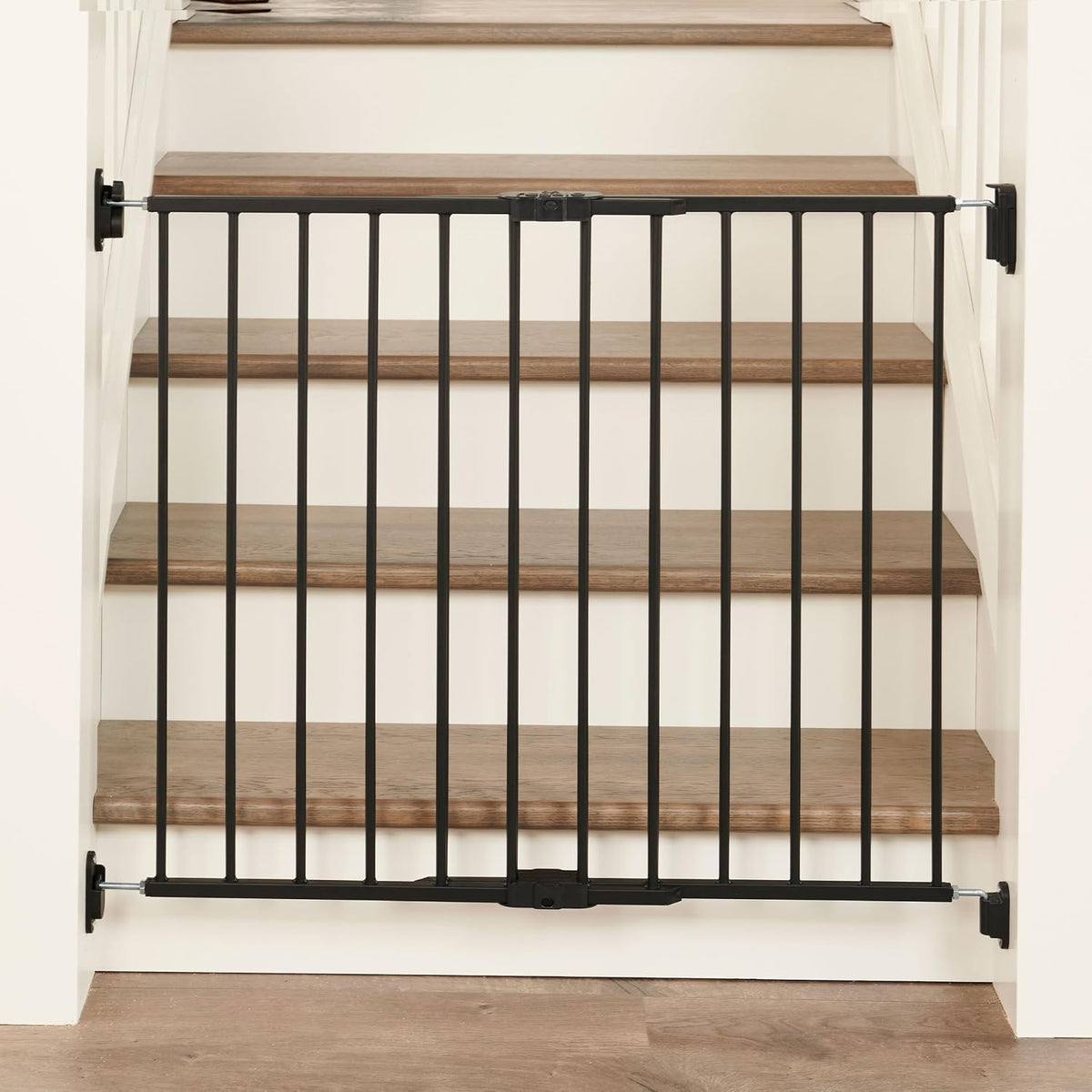 Safety 29"-43" Extra Wide Baby Gate for Top of Stairs & Dooways