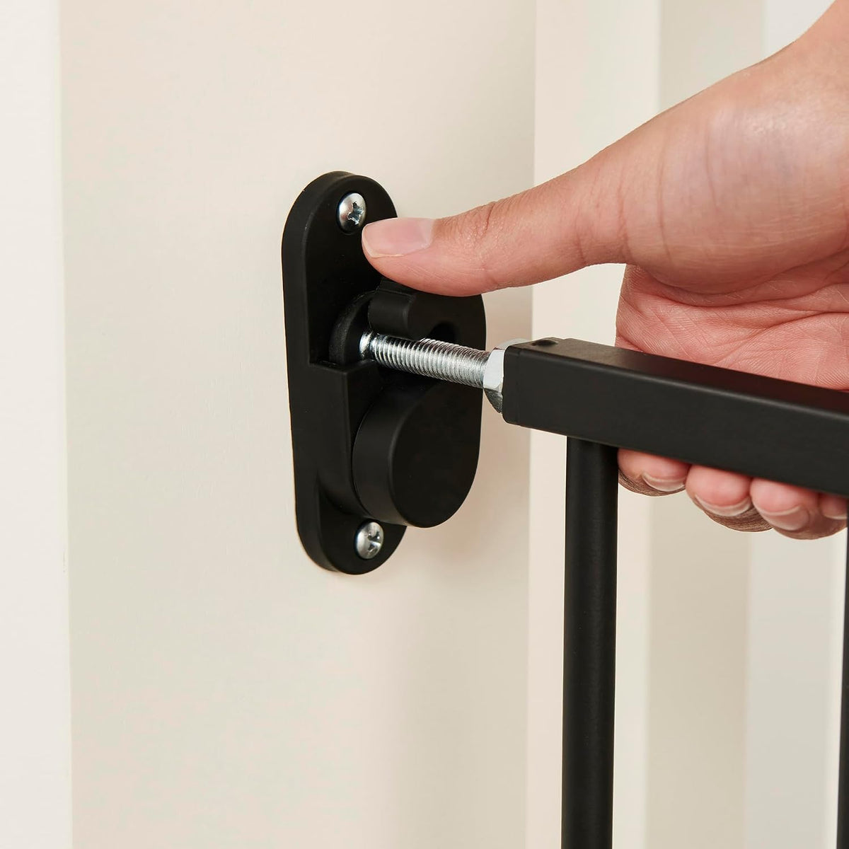 Safety 29"-43" Extra Wide Baby Gate for Top of Stairs & Dooways