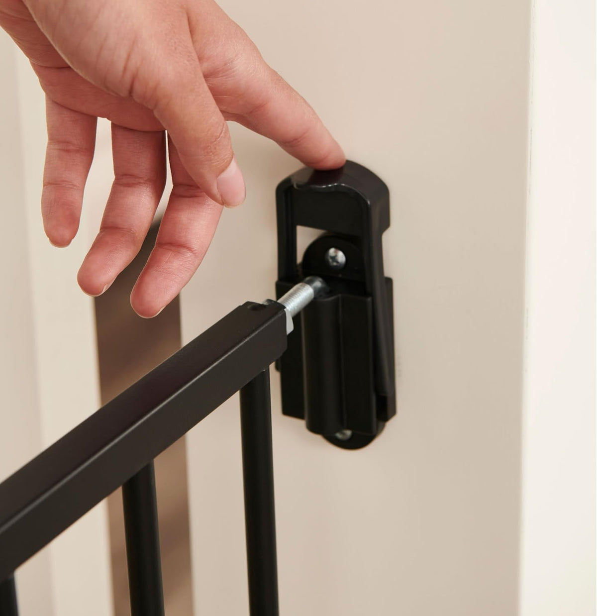 Safety 29"-43" Extra Wide Baby Gate for Top of Stairs & Dooways