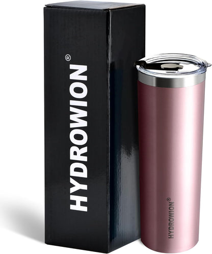 Triple-Insulated Tumblers - Stainless Steel with Lid and Straw, 12 oz Water Bottle, Stainless Steel Cups, Coffee Travel Mug for Home & Office
